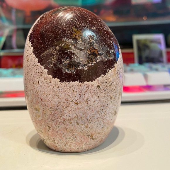 Ocean Jasper Crystal Freeform Druzy one of a kind! - Picture 4 of 5